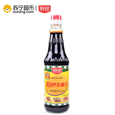 厨邦美味鲜生抽王500ml