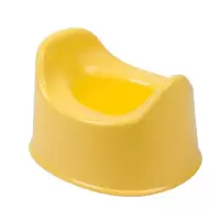塑料小马桶简易便携婴幼儿宝宝屎尿便盆 儿童坐便器 黄色
