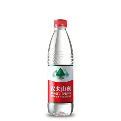 农夫山泉饮用天然水550ml*12瓶饮用天然水塑膜量贩装整件批发 550ml*6瓶