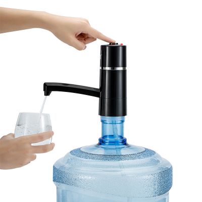 农夫山泉12升桶装水抽水器智能电动小型充电瓶装水出水器压水器吸 黑色