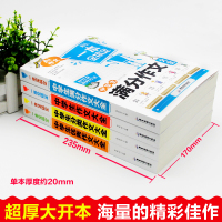 全套4册 初中作文大全 优秀作文 中学生分类作文书初中版2020年2021中考满分作文选 初中生辅导用书初一 七年级人教