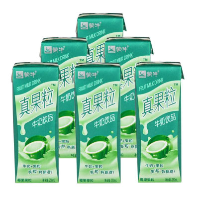 蒙牛真果粒椰果牛奶饮品250g*12