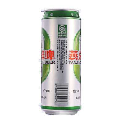 燕京10度鲜啤500ml*12罐/件