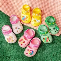 儿童凉鞋 中小童儿童洞洞鞋 卡通防滑夏季儿童凉鞋