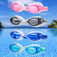 两个装/单个装送耳塞成人游泳眼镜防水学生儿童硅胶泳镜男女