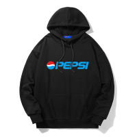 Pepsi/百事卫衣男女纯棉早秋连帽套头ins潮个性休闲运动情侣潮牌