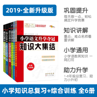2021年小学升学夺冠知识大集结小升初必刷题语文数学英语全套6本小升初系统总复习知识大全小升初课堂同步测评小学语文知识大