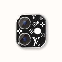 iPhone12pro可爱镜头保护圈苹果11promax摄像头镂空膜卡通11潮牌 黑色LV 苹果 11