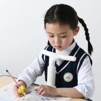 儿童坐姿矫正器视力保护器书桌用防驼背写字架学生写字姿势防低头 象牙白