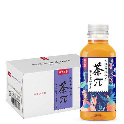 茶π玫瑰荔枝红茶500ml