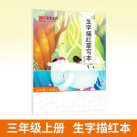 小学生一年级二年级练字帖人教版语文同步笔画笔顺铅笔本三年级上册1-2儿童字帖楷书硬笔书法初学者每日一练 三年级上册