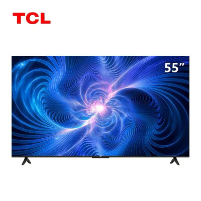 TCL 55V6EA 55英寸 AI声控/ 金属全面屏/双频WiFi/低蓝光护眼 平板电视