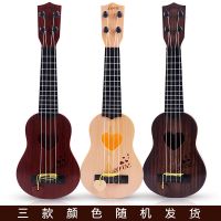儿童尤克里里初学可弹奏音乐玩具琴吉他男女孩乐器玩具 38CM桃心吉他B88(颜色随机)