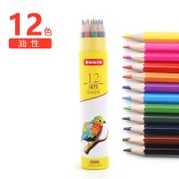 彩色铅笔48色油性彩铅画笔专业儿童画画套装手绘72色初学者学生用 12色油性款 彩铅[仅彩铅]