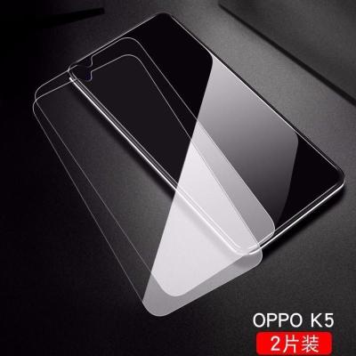 OPPOK5钢化膜全屏oppk5蓝屏透明0pp0刚化玻璃OPPOk5手机贴莫opk5 oppo K5 全屏高清钢化膜[2