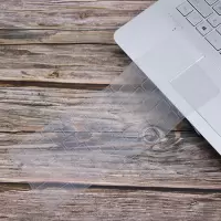 华硕a豆(adol)13.3英寸爱豆电脑笔记本键盘保护膜防水防尘彩色女 透明硅胶