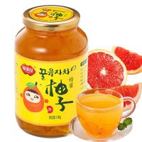 福事多蜂蜜柚子茶柠檬茶百香果水果茶冲水喝的冲泡饮品瓶装1kg 蜂蜜柚子茶1KG