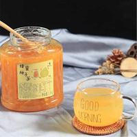 盾皇蜂蜜柚子茶1.5kg 水果茶冲饮柚子酱 花茶果酱 花果茶奶茶专用 蜂蜜柚子茶1.5kg