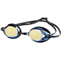 Velox泳镜男女通用防雾镀膜游泳眼镜专业比赛训练游泳镜 蓝金