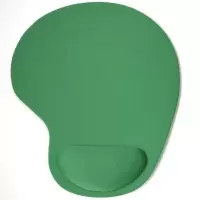 新款记忆海绵鼠标垫护腕 护腕鼠标手腕垫小布护腕鼠标垫-XBHW 绿色