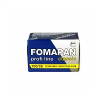 黑白胶卷fomapan100.200.400捷克福马135胶片菲林暗盒复古胶卷 单卷100度