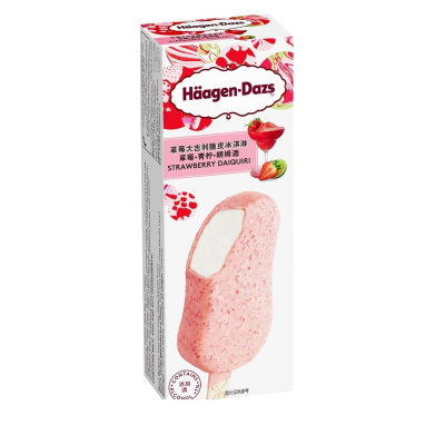 哈根达斯草莓大吉利脆皮冰淇淋69g