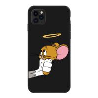 任意机型x苹果11手机壳华为reno荣耀nova小米OPPO情侣x30猫和老鼠 老鼠 /留言型号 苹果12mini