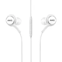 三星原装耳机s10+入耳式note9 S7/S8手机vivo华为oppo通用AKG *三星akg盒装-白色