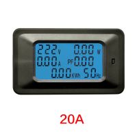 普彩220v数显表电力监测仪电压电流表功率频率因数多功能计量电表 P06S-20A