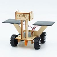 学生科技小制作太阳能月球车机器人diy手工制作材料科学实验玩具 材料包(含工具)