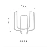 碗碟收纳架沥水架家用橱柜盘子架放碗收纳盒神器碗架厨房置物架 碗架-白色