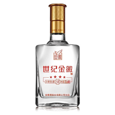 世纪金徽白酒三星52° 500ml