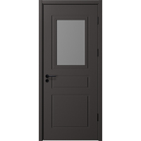 欧派木门 水性漆复合门 室内实木厨房卫生间门 OPMA-4203AJ(配备钢化透明/玉砂玻璃)