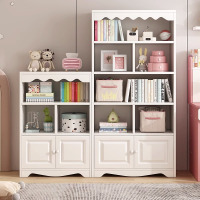 儿童书架置物架落地书柜家用阅读架客厅玩具收纳架卧室小型储物柜