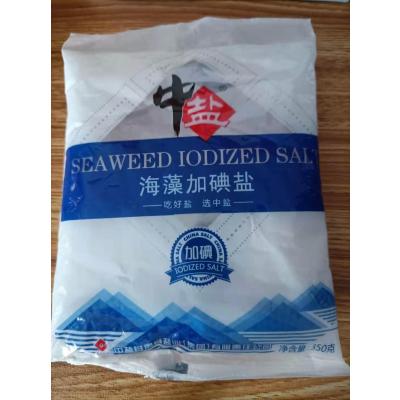 中盐海藻加碘盐 350g