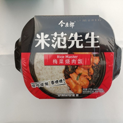 今麦郎米范先生梅菜烧肉饭273g