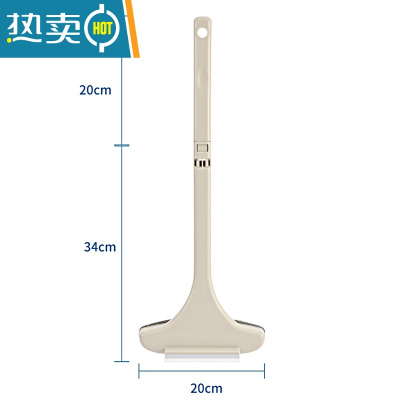 敬平纱窗刷免拆洗器家用玻璃双面擦刷子清洁工具刮玻璃器刷纱窗 卡其色擦玻璃器