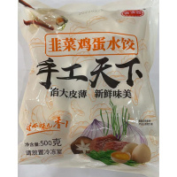 青澳园水饺韭菜鸡蛋口味500g