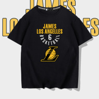詹姆斯6号篮球运动纪念T恤美式宽松休闲短袖男女同款