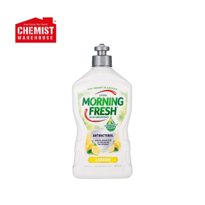 澳洲MorningFresh洗洁精柠檬加强型去油污消毒400ml/瓶_400ML