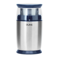 欧科(OUKE)家用小型研磨豆机干磨咖啡豆中药OK2007可选蓝色咖啡色(默认发蓝色)