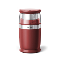 欧科(OUKE)家用小型研磨豆机干磨咖啡豆中药OK2008可选红色蓝色(默认发红色)