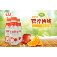 娃哈哈营养快线牛奶果昔饮品原味500ml