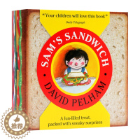 [醉染正版]山姆的三明治 Sam's sandwich 英文原版儿童趣味翻翻书 创意绘本 精装 David Pelham