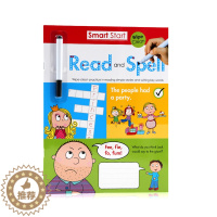 [醉染正版]刷刷笔可重复擦写Smart Start Wipe-Clean Workbook Read and Spell