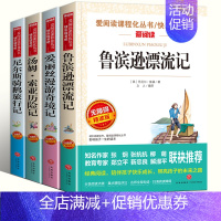 ["快乐读书吧"推荐阅读]6年级下册 全4册 [正版]爱的教育六年级必读的课外书童年小英雄雨来快乐读书吧上下册三四五六年