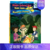 学乐大树系列#1:怪物的力量(第二季) [正版]英文原版神奇的校车系列全套自然拼读The Magic School Bu