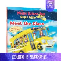 与全班同学见面((第二季)) [正版]英文原版神奇的校车系列全套自然拼读The Magic School Bus Pho