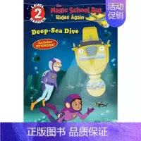 学乐分级 L2:深海潜水(第二季) [正版]英文原版神奇的校车系列全套自然拼读The Magic School Bus