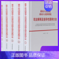 [正版]2019年新版 高人民法院高人民检察院司法解释及指导性案例大全 全5册 人民法院出版社 司法解释大全